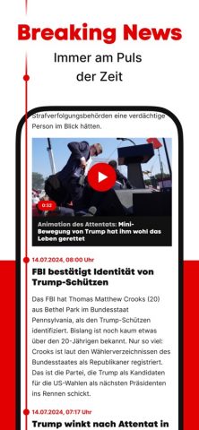 Blick Nachrichten & Sport для iOS — скриншот 3