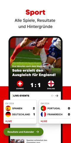 Blick Nachrichten & Sport для Android — скриншот 4