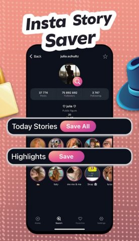 Blindstory: Story Saver & View для Android — скриншот 4