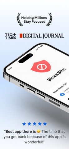 BlockSite: Block Apps & Focus для iOS — скриншот 1