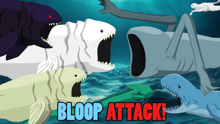 Bloop Fights Sea Eater для Android — скриншот 1
