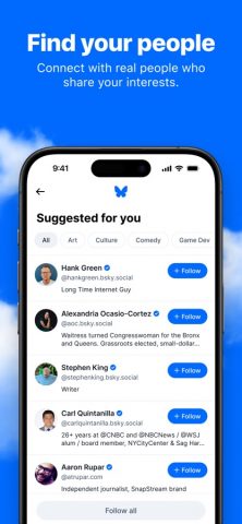 Bluesky Social для iOS — скриншот 3