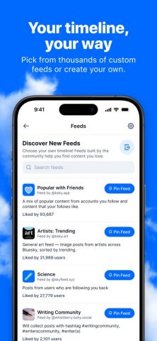 Bluesky Social для iOS — скриншот 5