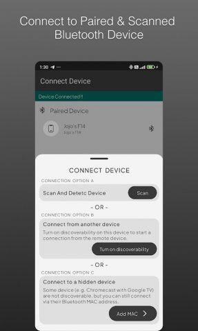 Bluetooth Keyboard & Mouse для Android — скриншот 5