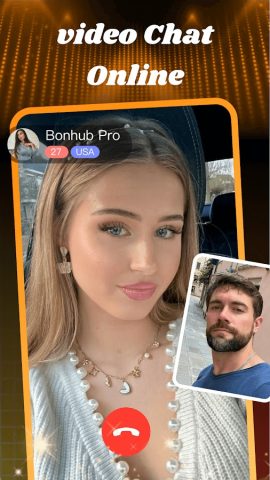 BonHub Pro-Online Video Chat для Android — скриншот 1