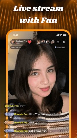 BonHub Pro-Online Video Chat для Android — скриншот 3