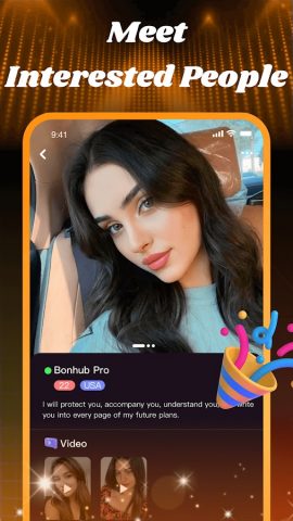 BonHub Pro-Online Video Chat для Android — скриншот 4