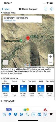 Boondocking для iOS — скриншот 3