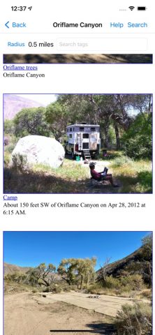 Boondocking для iOS — скриншот 4