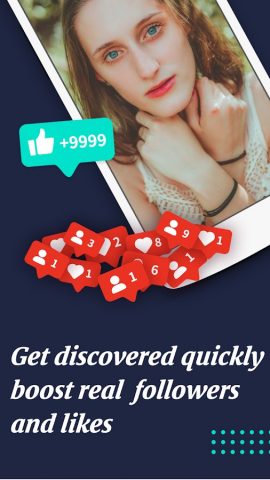 Booster-followers для Android — скриншот 3