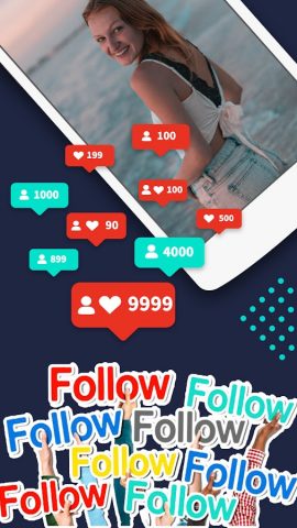 Booster-followers для Android — скриншот 4