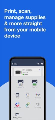 Brother Mobile Connect для Android — скриншот 1