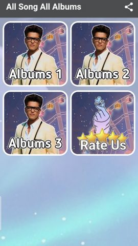 Bruno Mars Song для Android — скриншот 1