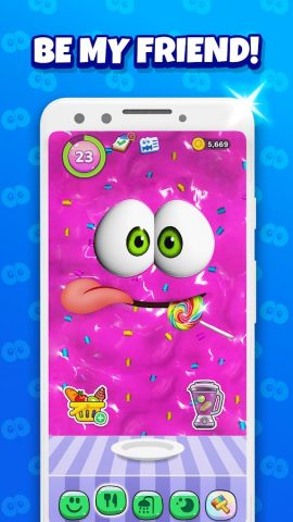 Bruno – My Talking Slime Pet для Android — скриншот 2