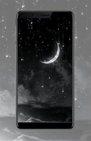 Черно белые обои для Android — скриншот 1