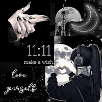 Черные эстетические обои для Android