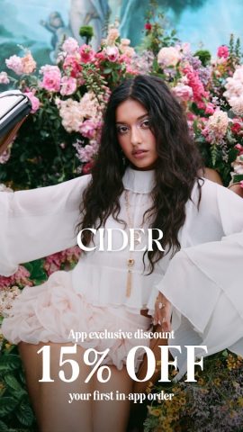 CIDER — Clothing & Fashion для Android — скриншот 1