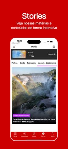 CNN Brasil для iOS — скриншот 4