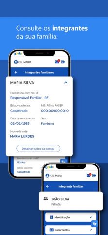 Cadastro Único для iOS — скриншот 5