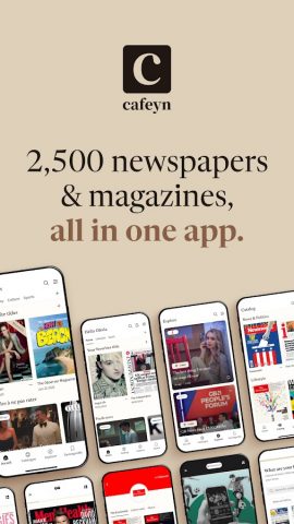 Cafeyn — News & Magazines для Android — скриншот 1