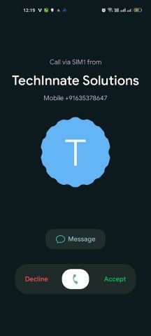 Call Assistant — Fake Call для Android — скриншот 1