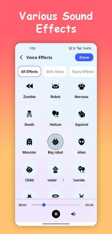 Call Voice Changer — скриншот 2