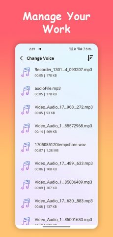 Call Voice Changer — скриншот 5