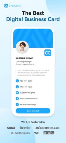 CamCard AI Business Assistant для iOS — скриншот 5