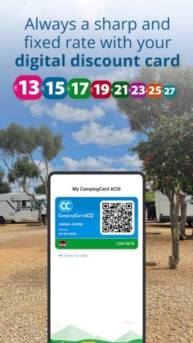 CampingCard ACSI для Android — скриншот 2