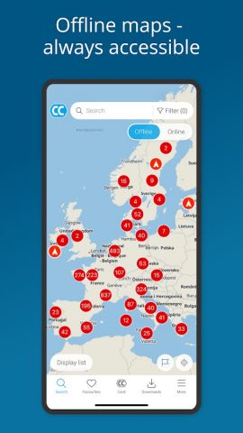 CampingCard ACSI для Android — скриншот 4