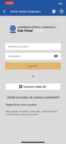 Campus Virtual UNED для iOS — скриншот 3