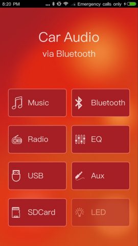 Car Audio для Android — скриншот 1