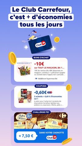 Carrefour & sa carte Club для Android — скриншот 3
