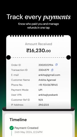 Cashfree Payments Business App для Android — скриншот 4
