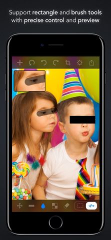 Censor: Blur & Pixelate Photos для iOS — скриншот 3