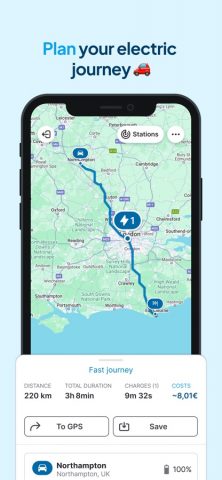 Chargemap — Charging stations для iOS — скриншот 3