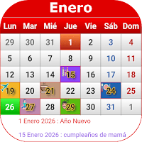Chile Calendario 2026 для Android