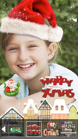 Christmas Sticker & Santa Hat для iOS — скриншот 3