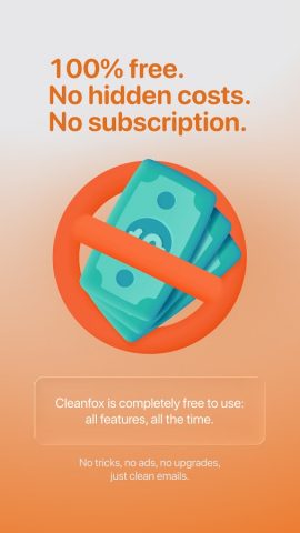 Cleanfox: Spam & Email Cleaner для Android — скриншот 2