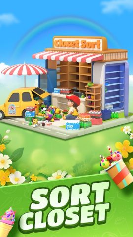 Closet Sort: 3D Goods Sorting для Android — скриншот 3