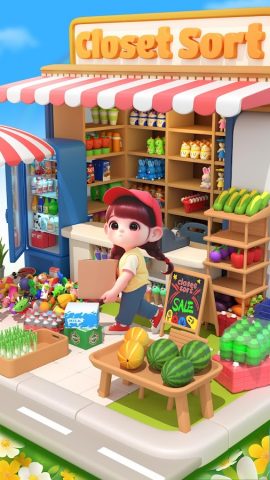 Closet Sort: 3D Goods Sorting для Android — скриншот 5