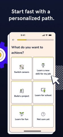 Codecademy Go для iOS — скриншот 1
