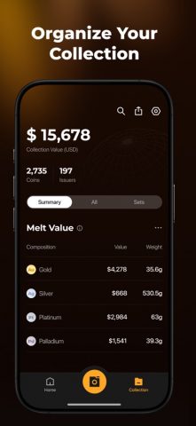 CoinSnap: Coin Identifier для iOS — скриншот 4