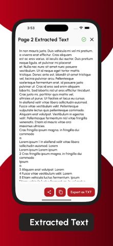 Convert PDF to TXT text для Android — скриншот 4