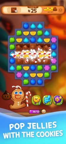 Cookie Run: Puzzle World для iOS — скриншот 1