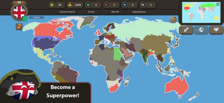 Countryballs at War для iOS — скриншот 1