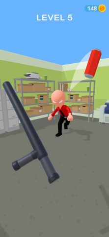 Crazy Office: Стикмен драки для iOS — скриншот 3