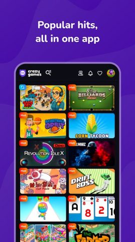 CrazyGames: Play 2500+ Games для Android — скриншот 2