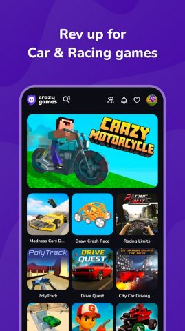CrazyGames: Play 2500+ Games для Android — скриншот 5