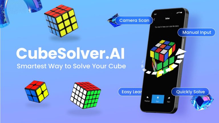 CubeSolver AI — Magic Cube 3D — скриншот 1